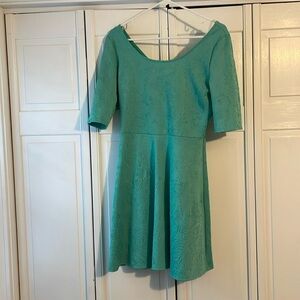 Pink Owl Mint Green Dress